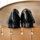 2025 Hanmce New High Quality Men's Dress Suit Cow Genuine Leather Oxfords Shoes With Free Shipping  Hot