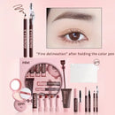 9piece Makeup Gift Box Powder Glue Record Limited Lipstick Powder Makeup box set Valentine's Day gift for your wife Cosmetic Kit