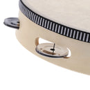 8 Inch Handheld Tambourine with Metal Jingles Percussion  Early Education Instrument Musical  Gift for Kids Students