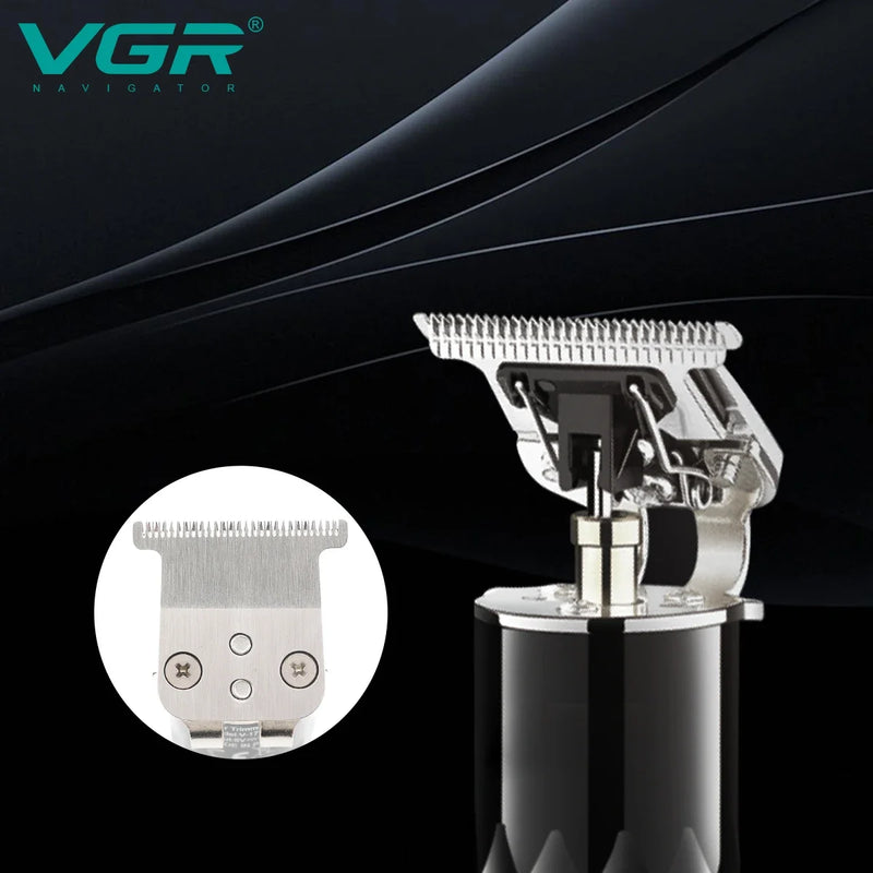 VGR Barber Professional Hair Trimmer Man, zero gapped Blade ,Washable Facial Beard Hair Clipper Haircut  Trimer For Men V-170