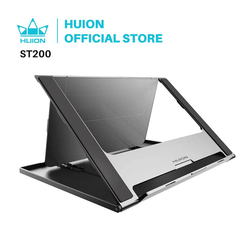 The Draftsman's Fulcrum | Adjustable Metal Stand for Graphics Monitors & Drawing Tablets