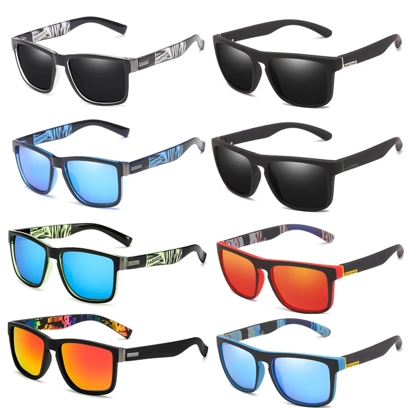 Polarized Sunglasses Men Sports Driving Fishing Sunglasses Polaroid Sunglasses Mirror Sunglass Goggles Male Shades UV400 Eyewear
