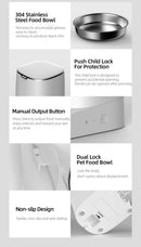 The Covenant Keeper | WiFi-Enabled Dual-Bowl Smart Pet Feeder with App Control