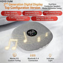 Bluetooth 5.4 Under Pillow Bluetooth Speaker Sleep Aid Bone Conduction Sound Machine TF Card Support Ultra-Thin
