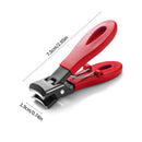 The Iron Grip | Anti-Splash Wide-Jaw Stainless Nail Clipper