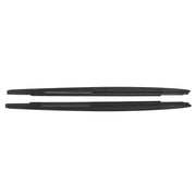 MagicKit  2PCS Bumper Lip Splitter Side Skirts For BMW 5 Series G30/G31 2017-2019 M Sport Gloss Black