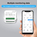 Tuya Smart Life WiFi Energy Meter 80A Bidirectional 2 Channel with Clamp App Monitor Solar Export and Import Power AC110V/240V