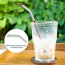 6pcs Silicone Straw Tips For Metal Straw, OD 8mm Reusable Elbow Straws Cover, Hydraflow Straw Topper Replacement For Stainless Steel Metal Straws- Gray
