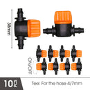 MUCIAKIE 5M-50M Automatic Garden Watering System Kits Self Garden Irrigation Watering Kits Micro Drip Mist Spray Cooling System