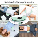 Electric Lumbar Traction Massager Adjustable Vibration Waist Massager Waist Spine Support Back Massage Machine Waist Masajeador