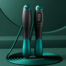 1 set of steel wire rope counting skipping rope cordless weight-bearing skipping rope weight loss fitness equipment sports equip