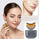 Lymphatic Contour Face Brush, Facial Massager for Lymphatic Drainage & Chin Sculpting, Ergonomic Skin Tightening Tool