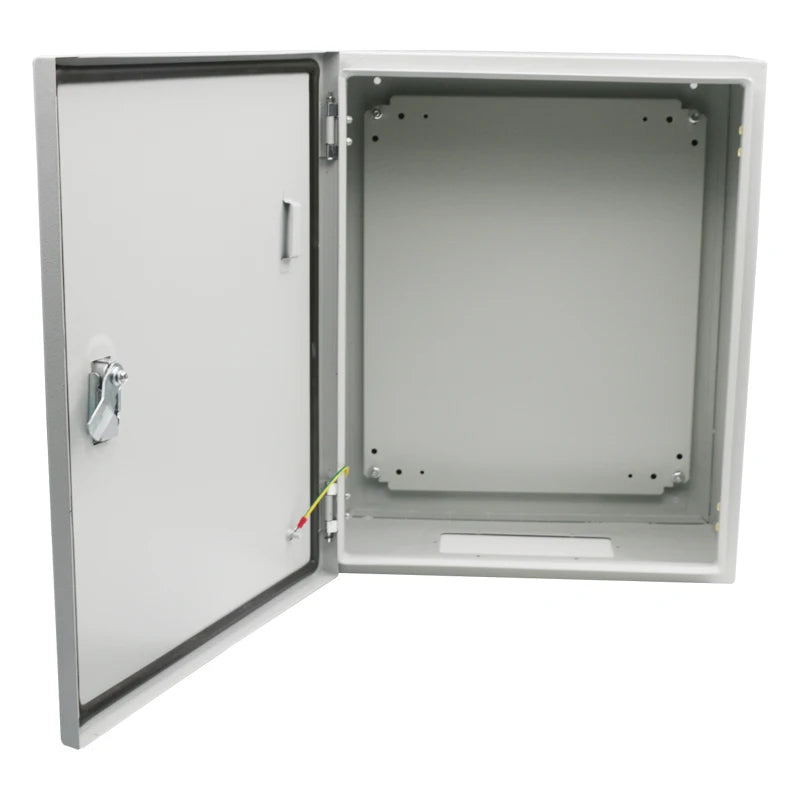 Epoxy Polyester Powder Coated Electric Distribution Box Wall Mount Metal Enclosure Cold Rolled Steel Box Industrial Panel Board