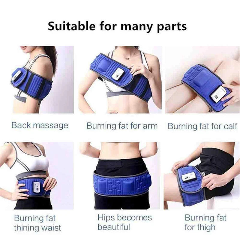 Electric X5 Slimming Belt for Lose Weight Fitness Muscle Massage,Vibration Abdominal Belly ,Waist Trainer Stimulator