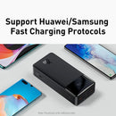 Baseus Power Bank 30000mAh with 20W PD Fast Charging Powerbank Portable External Battery Charger For iPhone 15 Pro Xiaomi Huawei