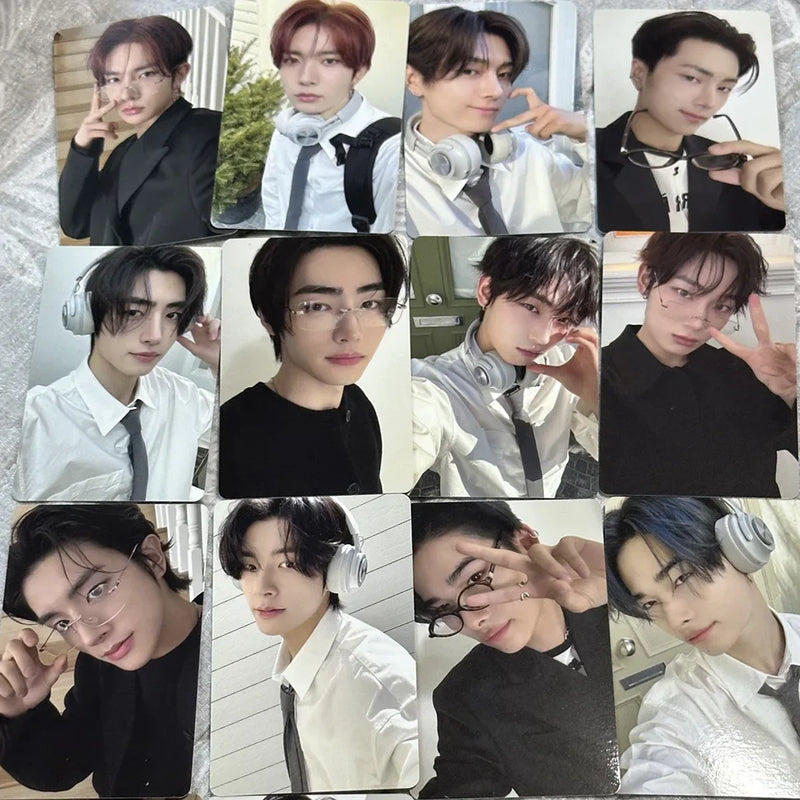 7Pcs Idol Boy Group Lomo Cards New Album Photocards HUENINGKAI TAEHYUN BEOMGYU SOOBIN YEONJUN Boy Group Fans Gift Collection