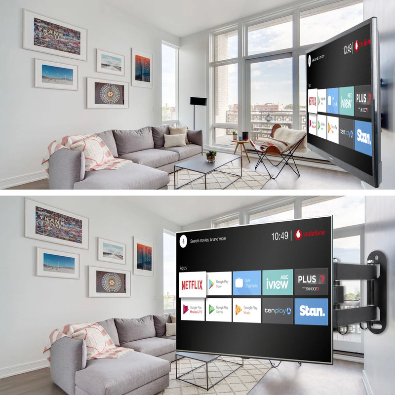 Universal Adjustable TV Wall Mount Bracket Universal Rotated Holder TV Mounts for 14 to 32 Inch LCD LED Monitor Flat Panel