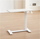 Overbed Bedside Sofa Table Adjustable Height Mobile Desk Hidden Wheels Laptop Stand Living Room Standing Table Practical Room