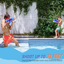Kiztoys Water Gun Toys for Kids, 2 Pack Powerful Water Pistols with 1200ML Large Capacity and 33ft Long Range for Summer Water