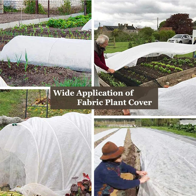 Plant Anti-freeze Cover Garden Frost Winter Plant Protecter Non-Woven Fabric Prevent Frostbite Thermal-Insulation Cover Cloth