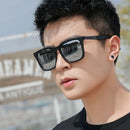 Neue Damenmode eckige Sonnenbrille Herren polarisierte Fahrsonnenbrille Herren Vintage rechteckige Brille UV400 Gafas De Sol