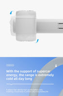 The Vortex | High-Speed Turbine Bladeless Wearable Neck Fan