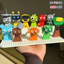 Moc Incredibox Sprunki Building Blocks Set Horror Anime Music Game Incredibox Sprunki Bricks Toy Birthday Christmas Gift for Kid