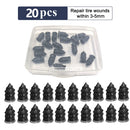 5/10pcs Vacuum Tyre Repair Nail Tire Puncture Screws Motorcycle Fitting Set Tubeless Wheel Repairs Punctures Kit Patches for Car