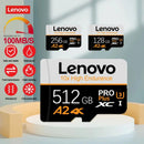 Lenovo 2TB Micro TF SD Card 1TB High Speed Memory Card 512GB 256GB Flash Class 10 SD Card 128GB TF Flash Card For Phone Drone