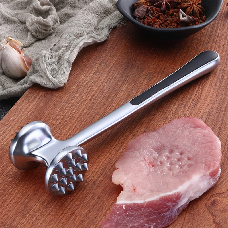 Zinc Alloy Meat Hammer Meat Loose Hammer Pork Chop Steak Hammer Flesh Floss Tender Meat Hammer Creative Kitchen Tool