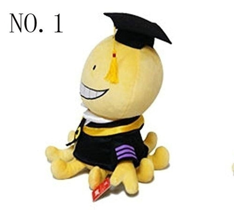 Cute Octopus doll Korosensei Koro Sensei Teacher Plush Stuffed Toys Cartoon Animals Dolls Graduate Kids Assassination Classroom