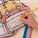 1-10pcs Creative School Bags Shape Cookie Candy Bags Plastic Zipper Bag Cartoon Portable Seal Bag Kids Birthday Gifts Decoration