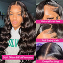 30 40 Inch Body Wave 13x6 HD Lace Frontal Perücken Echthaarperücke 13x4 HD Lace Front Perücke für schwarze Frauen Vorgezupftes brasilianisches Haar
