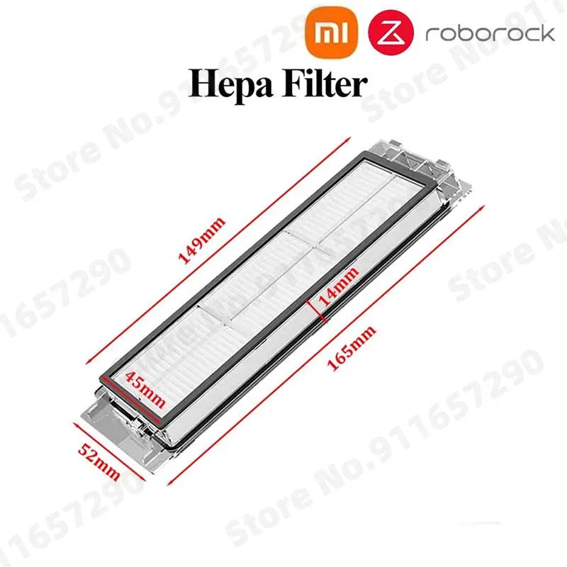 For Xiaomi Mijia Mi 1 1S Roborock S50 S5 Max Hepa Filter Main Brush Side Brush Parts Robot Vacuum Cleaner Accessories