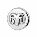 2021 New Arrival Sparkling 925 Sterling Silver Round Clear CZ Clips Beads for Jewelry Making Fit Reflexions Charm Bracelet