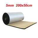 200 * 50 cm 5/7/10 mm Auto-Schalldämmmatte, schallabsorbierendes Dämmmaterial, Wärme- und Geräuschdämmung, geschlossenzelliger Schaumstoff, Zubehör