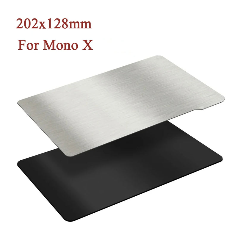 Spring Steel Sheet Plate Flexible Magnetic Sticker Flex 135x80 Heatbed 3D Printer Parts For Elegoo Mars ANYCUBIC Mono X CREALITY