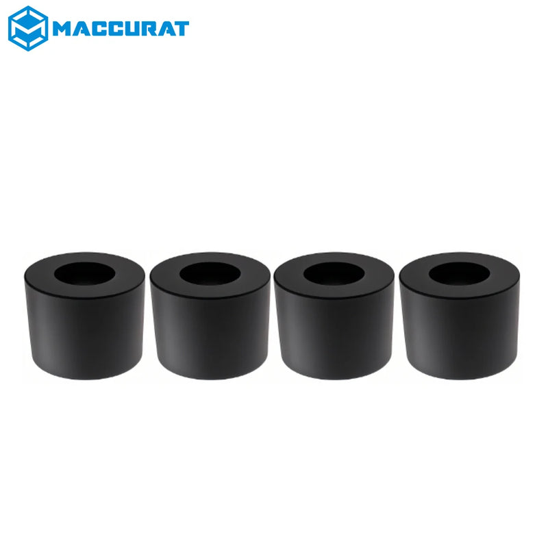3d Printer High Temperature Blcak Silicone Solid Spacer Hot Bed Leveling Column  Short for CR-10/ CR10S Ender-3 Pro MK3