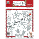 New Arrivals 2025 Christmas Metal Craft Dies Cutting Fancy Frames Holly For Diy Scrapbooking Make Cards Handmade Mold Embossing