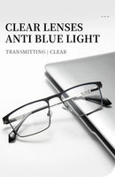 JMISUS 2025 New Arrivals Square Prescription Glasses Men Business Progressive Eyewear Plastic steel Custom Optical Eyeglasses