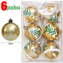 The Solstice Set | Hand-Painted 6cm Christmas Baubles