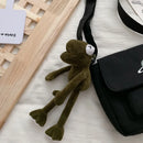 Women Canvas Bag Japan Style Girl Small Shoulder Bags Korean Fashion Casual Female Messenger Crossbody Bag Purse Phone Bag