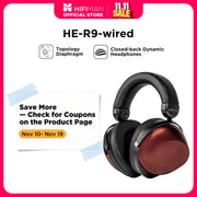 The Closed Archive | HIFIMAN HE-R9 Over-Ear Headphones with Topology Diaphragm