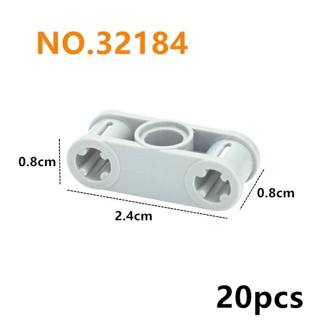 Technical Part Axle Bushing Pin Connector Peg Cross Building Blocks Toy Replace Bulk Parts DIY 3713 15100 59443 48989 6536 33299