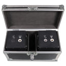 Gator Cases Flight Case for （2）Spray Model Electronic Stage Light Special Effect Machine Cold Flame Electronic Spark Machine