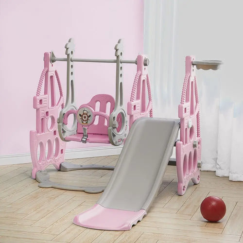 The Summit Day | Modular Kids Garden Climber, Slide & Swing Playset