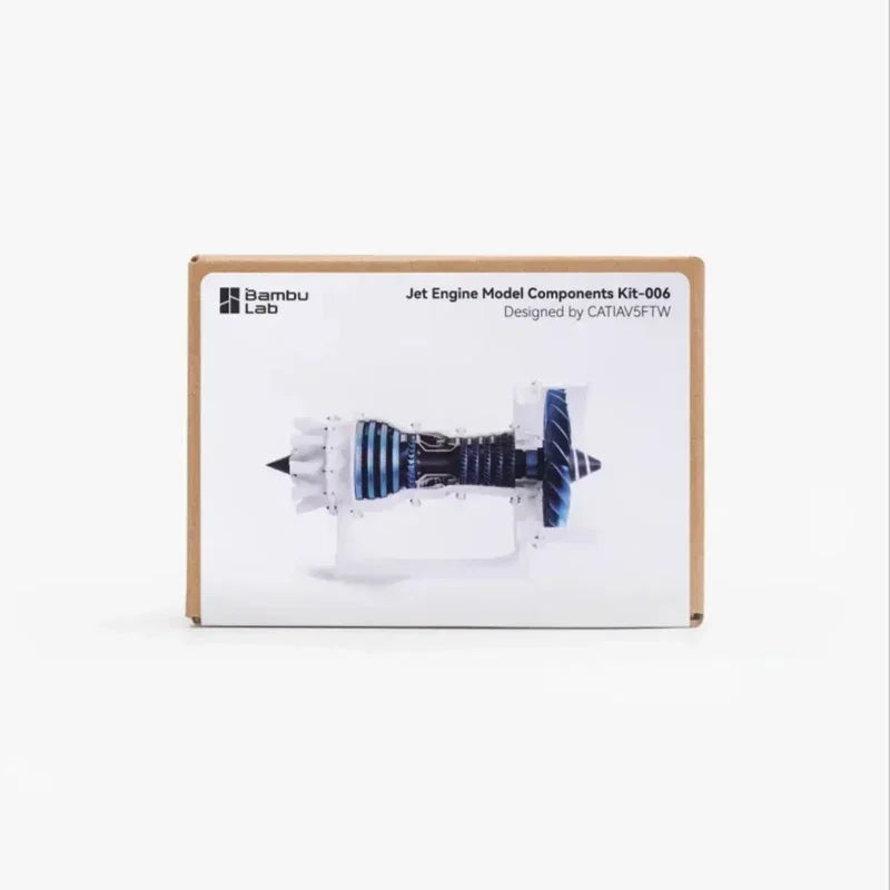 Bamboo lab 3D printing DIY creative model computer wireless mouse charger engine LED light hardware clock gifts 3D printer parts