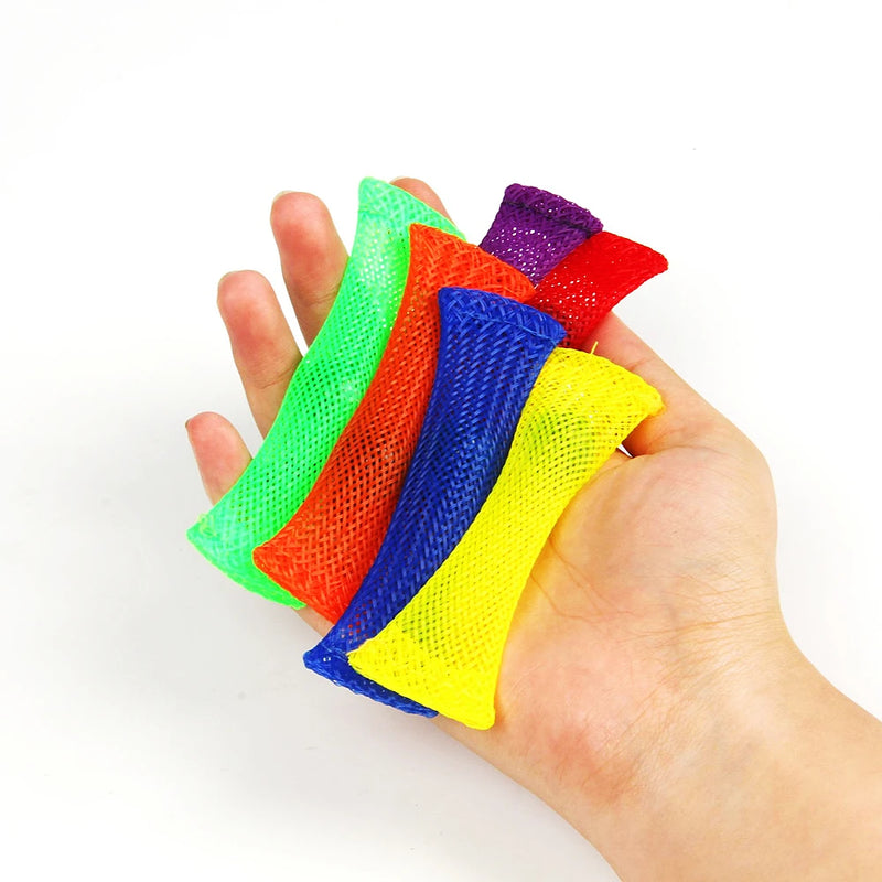 12/30PC Extruded Braided Mesh Beads Stress Relief Vent Toy Children Adult Birthday Party Gift Pinata Filler Easter Carnival Gift