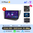 Junsun Android Wireless CarPlay Auto Car Radio For Seat Leon MK2 2005-2012 Car Intelligent Systems DSP SWC RDS GPS FM BT