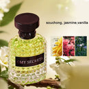Women Flower Fruit Eau De Toilette Fresh Natural Elegant Fragrance Lemon Rose Jasmine Lasting Fragrance Date Work Perfume Spray
